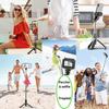 Bluetooth Selfiepinne med avtagbar fjärrkontroll Utdragbart Teleskopiskt Stativ för iPhone Samsung Xiaomi Huawei Phonillico®