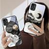 Snow Mountain Cluster For Redmi Note 8 9 9S 12S 10 Pro 11 12 13 Pro+ 14 Pro K60 Ultra 13C 14C A3 12 13 Black Glass Phone Case