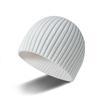 Autumn and winter men's and women's couples' wool hats, dome hats, solid-color men's hats, knitted hats, warm and trendy bald hats.