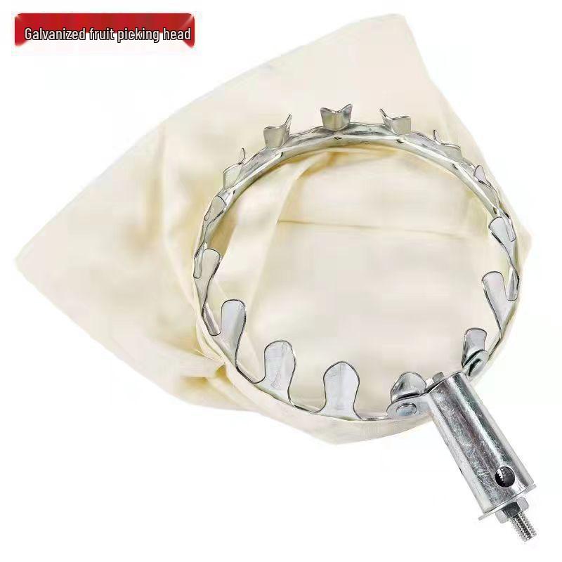 Telescopic Stainless Steel Fruit Picking Pole, Retractable & Super Hard for High-Altitude Toona Sinensis Harvesting