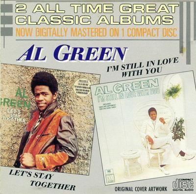 CD AL GREEN - Let's Stay Together / I'm Still In  MCDO8018MD Motown 1986 US Soul/Funk Used