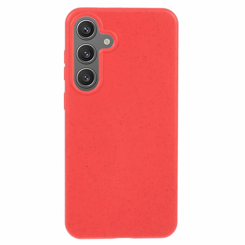 For Samsung Galaxy S24 Case Biodegradable Wheat Straw+TPU Eco-friendly Back Phone Cover