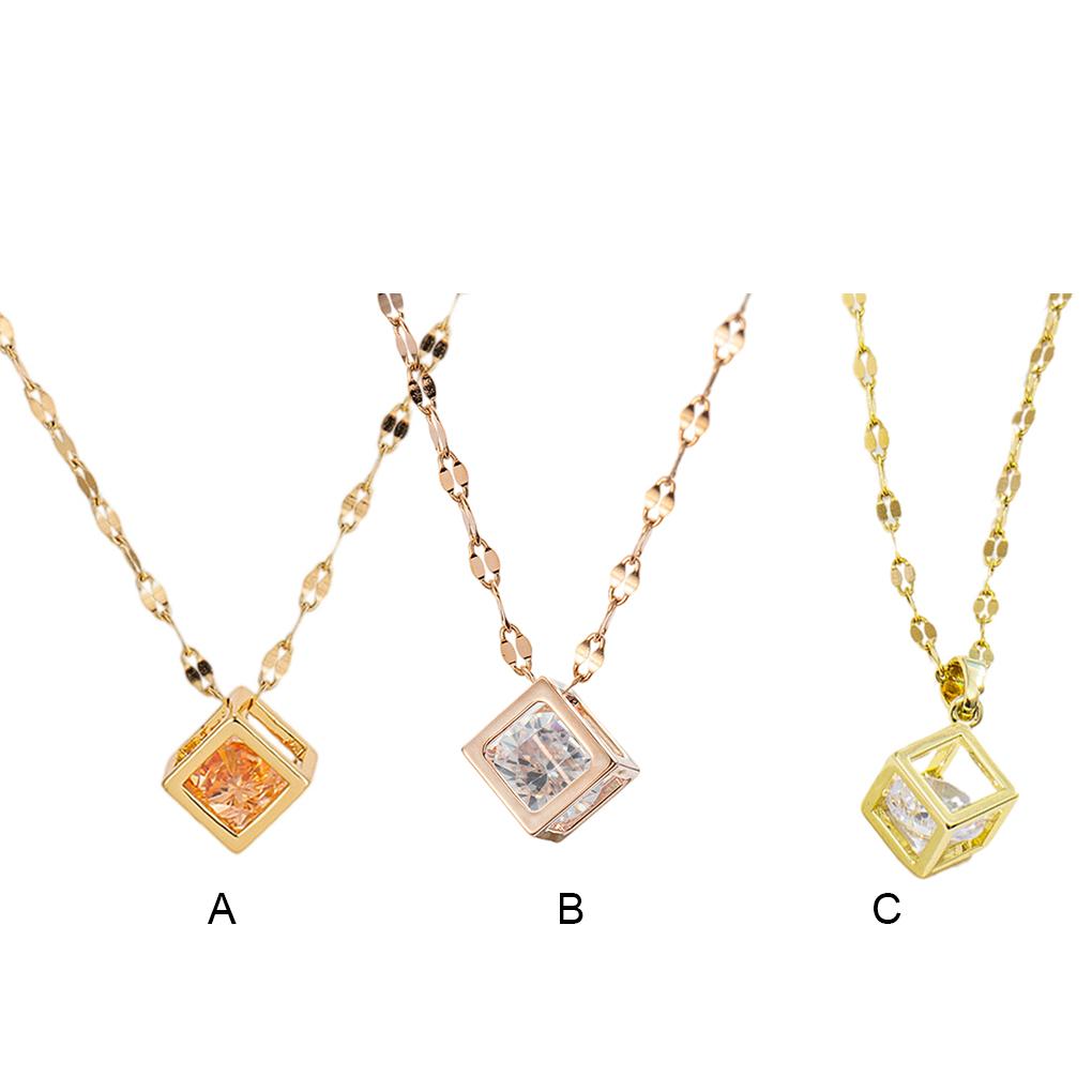 Crystal Pendant Necklace Collar Chain Choker Rhinestone Wedding Anniversary Art Jewelry Personalized Present Accessories