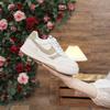 Little White Shoes Girls Versatile Spring and Autumn Flat Thick Soles 2025 Summer New Design Sense Burst Casual Dad Sports Shoes