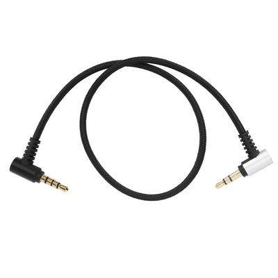 TRS To TRRS Adapter Multifunctional 3.5mm Microphone Cable Compatible for RODE SC7 35cm 13.8in