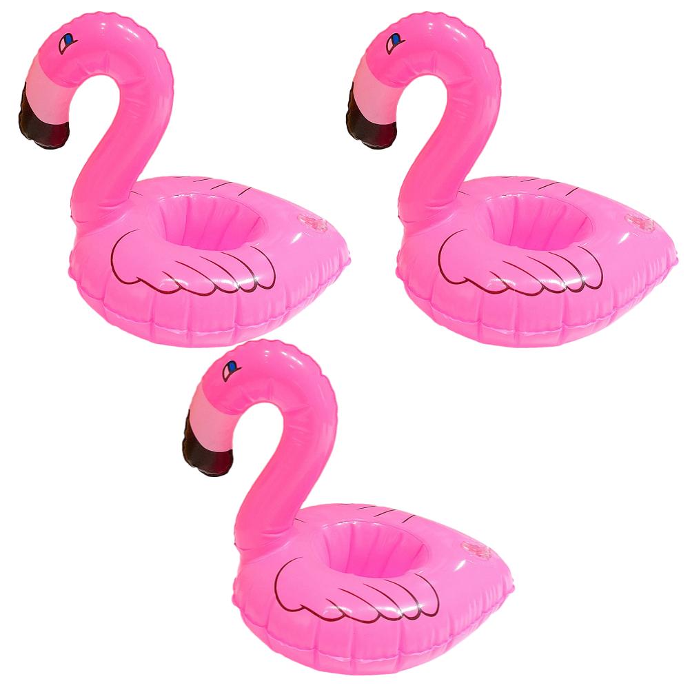 20-1pcs Float Inflatable Drink Cup Holder Pvc Floating Drink Cup Holder Pool Beach Inflatables Summer Holiday Product