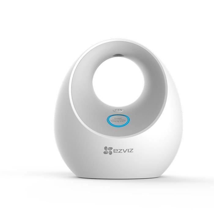 Base Station for Camera C3A - EZVIZ - W2D - Battery Life - Wireless Coverage - Built-in Siren