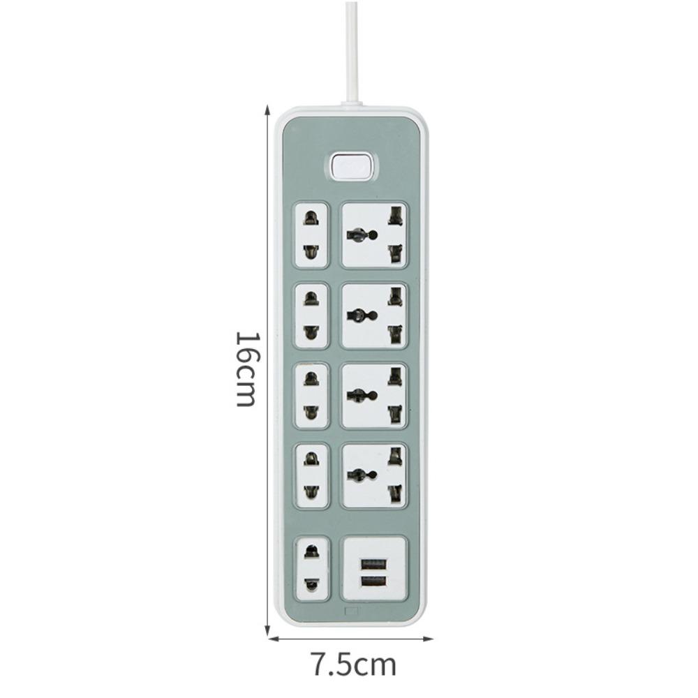 USB Charging Universal Power Strip Plastic Extension Socket New USB Power Strip Household Use