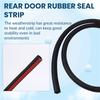 1Pair Car Rear Door Seal 1090509-00-D 1090508-0-D For Tesla Model 3 2017- Door Sealing Rubber Waterproof Strips