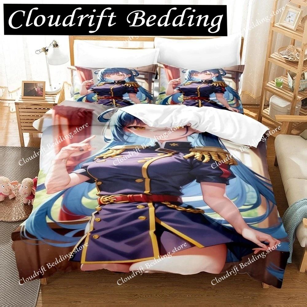3D Anime Chained Soldier Bedding Set Single Twin Full Queen King Size Bed Set Adult Boy Bedroom Duvet Cover Sets Home Textiles