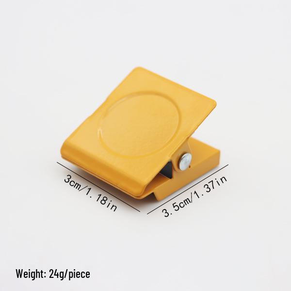 Metal Magnetic Clip: Strong Candy Color Magnet for Refrigerator & Whiteboard