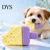 Water Filled Freezer Dog Toy Cooling Chew Toy, Popsicle Ice Donut Shape Flexible TPR Teeth Cleaning Reusable Freeze for Summer Heat Relief Toys Dogs