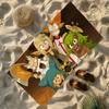 Spiel D-Dofus-S Handtuch Weich Leicht Anti-Sand Großes Strandhandtuch Schnelltrocknend Bad Sport Familie