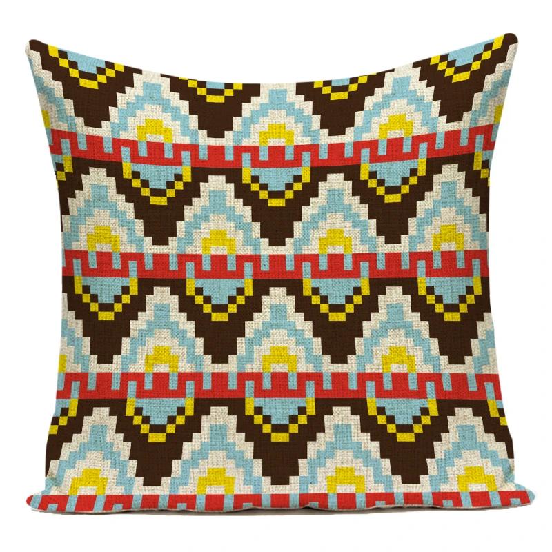 Africa Decorative Cushion Cover African Woman Custom Pillow Case National Costume Pattern Sofa Home Decor Pillow Cover