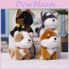 Plush Dog Charm With Pp Cotton Filling For Car Bags And Kids Gifts