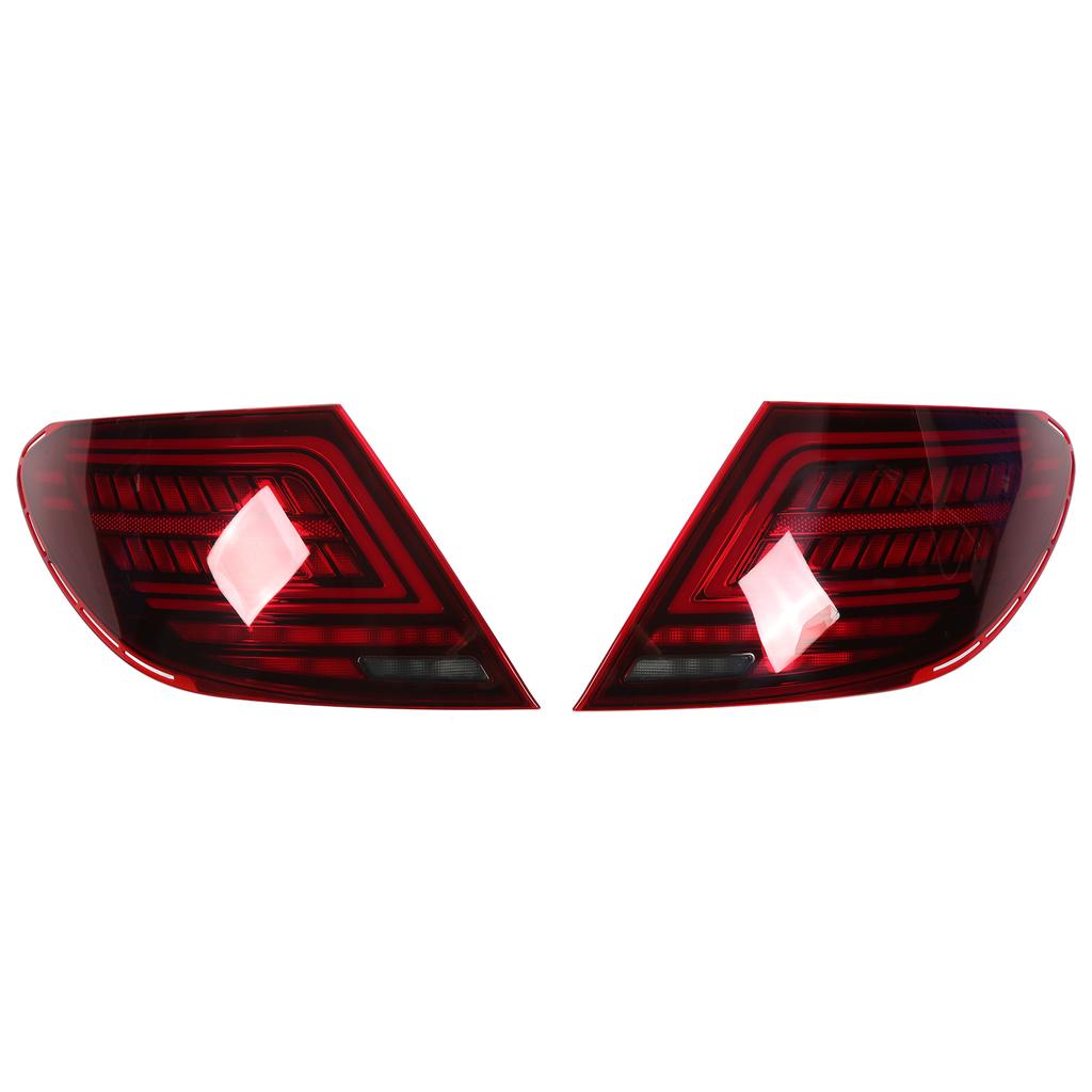 LED Tail Light Assembly Multifunction Sequential Replacement for   C Class W204 C180 C200 C300 2007‑2014