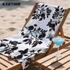 Black & White Citrus Oversized Microfiber Beach Towel Sand Proof Quick Dry, Absorbent for Swimming Pool Travel Camping