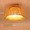 30 Lampada a sospensione in vimini di rattan, paralume per lampada da soffitto, decorazione per la casa, lampadario sospeso in legno di bambù