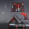 Compact Rechargeable Electric Screwdriver Set with Multi-functional Bits for Household Use