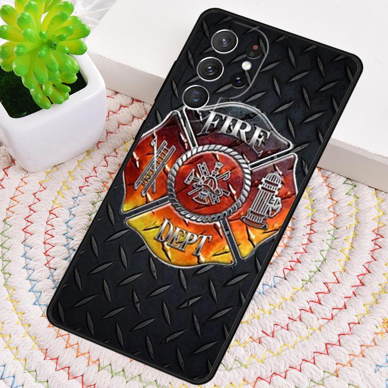 Firefighter Heroes Fireman Phone Case for Samsung Galaxy Note 10 Pro S26 Ultra S23 S24 FE S25 S21 S22 PLUS Shockproof Cove