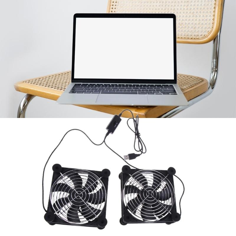 120Mm USB Router Fan 12047 1500RPM Computer Router Cooling Fan Silent For Receiver DVR Computer Drop