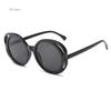 New in Fashionable Women's Vintage Camellia Sunglasses Large Frame Pattern Unique Style European American Popularity gafas