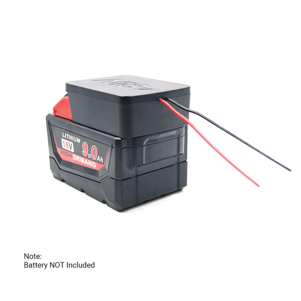 M18 18V Battery Converter Adapter Converter Compatible with Milwaukee M18 18V Series Lithium