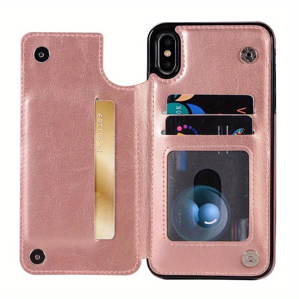 Leather Wallet Case For IPhone 14/13/12/11/Pro Max/Mini/XR/X/XS Max/8/7/6S/6 Plus/SE2/SE3/2022/2020 - Card Holder & Flip Back Cover