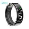 2026 COLMI R12 Smart Ring mit Display und Touchscreen, Kabelloses Laden, Gesundheitsmanager, 5 ATM Wasserdicht für Damen Herren
