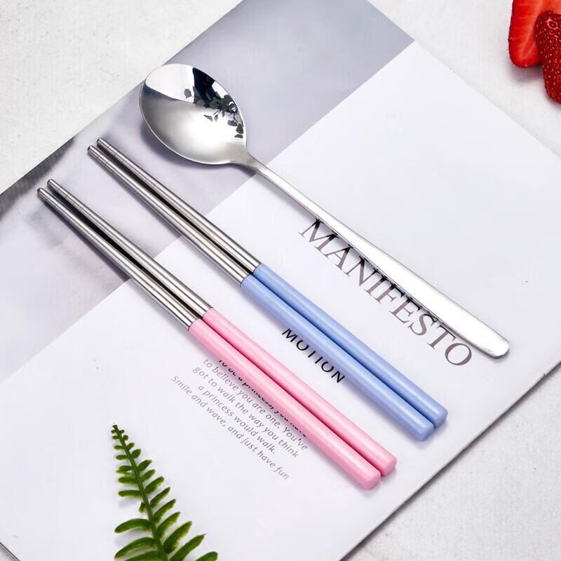 Yibo Macaron Portable Chopsticks & Spoon Set