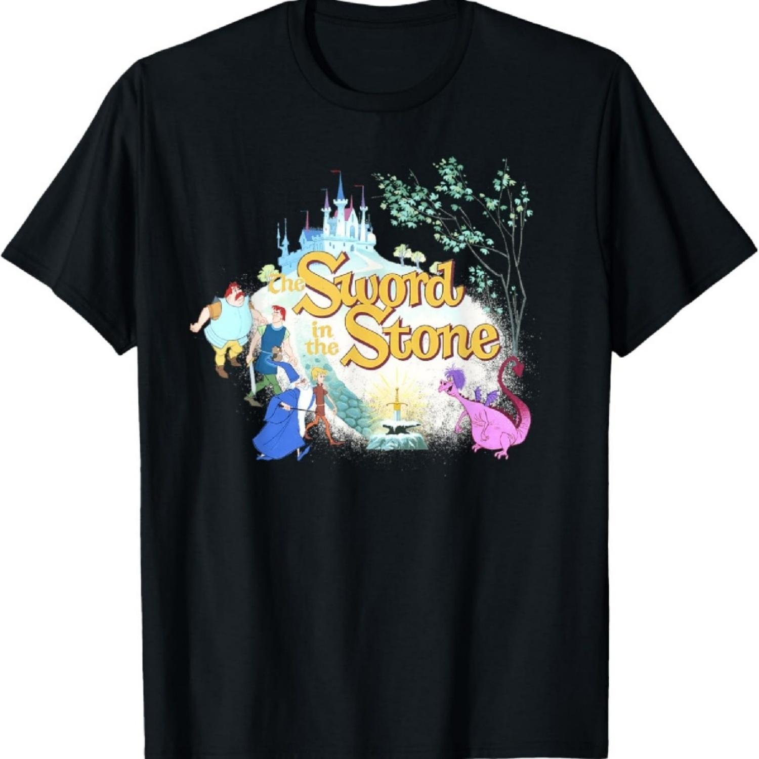 Disney The Sword in the Stone Retro T-Shirt XXXXXL разноцветный