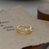 JZ88569 New Niche Personalized Hollow Index Finger Ring, Fashionable and Versatile Ring, Cross-border Hot Selling
