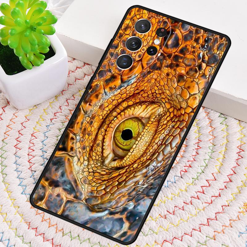 Snake skin texture soft TPU Phone Case For Samsung Galaxy note 10 pro S26 S25 S24 S23 S22 Ultra Plus S21 FE S20 Shockproof Cover