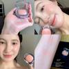 Korean Makeup Pearlescent Blush Pink Multi-Use Sparkling Highlighter Powder Clear and Delicate Three-Dimensional Face Brightening New Single Color