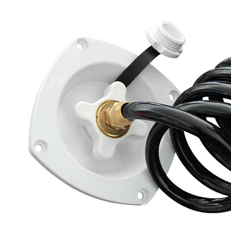 RV Wall Mount Filler Regulator Impact Pressure Regulated Water Entry For Rvs Trailer Campers Boat Accessories