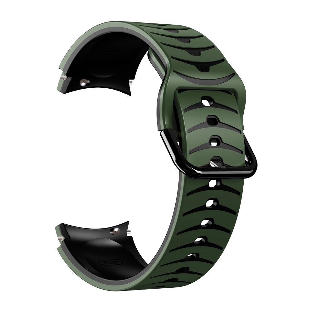 No Gap Silicone Strap For Samsung Galaxy Watch 7 FE 6 5 4 40mm 44mm 5 Pro 45mm Sport Bracelet Watch 6 4 Classic 20mm Band Belt