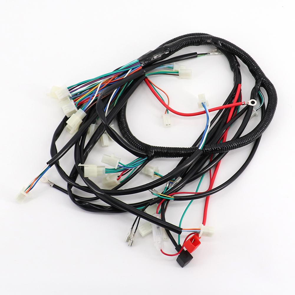 Complete Electrics Wiring Harness Cable Assembly, Wire Line for Motorbike Scooter ATV Quad Car Electrical Component for Londing
