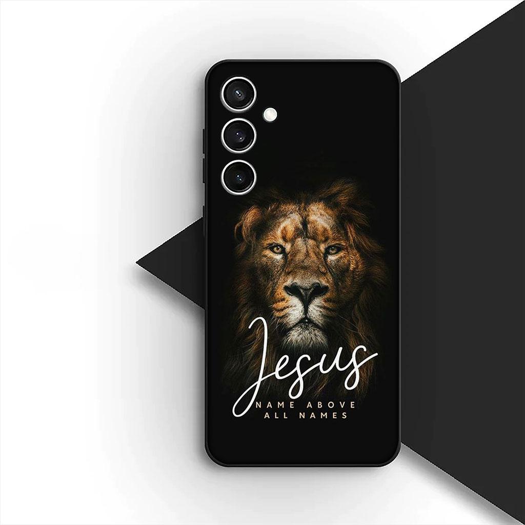 God Christian Jesus Judah Christ Phone Cover Case for Motorola Moto G86 G57 E14 E15 G14 G34 G35 G84 G24 A54 G15 Power E22 Casing