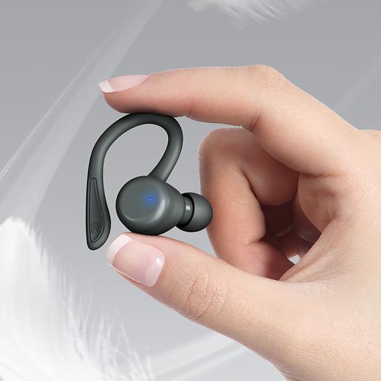 Bluetooth-compatible Earphones Ear Control IPX6 Waterproof Hook Touch Wireless Earbuds Sports Headset