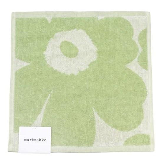 Marimekko hand towel mini handkerchief 30cm Unikko MINIPYYHE green