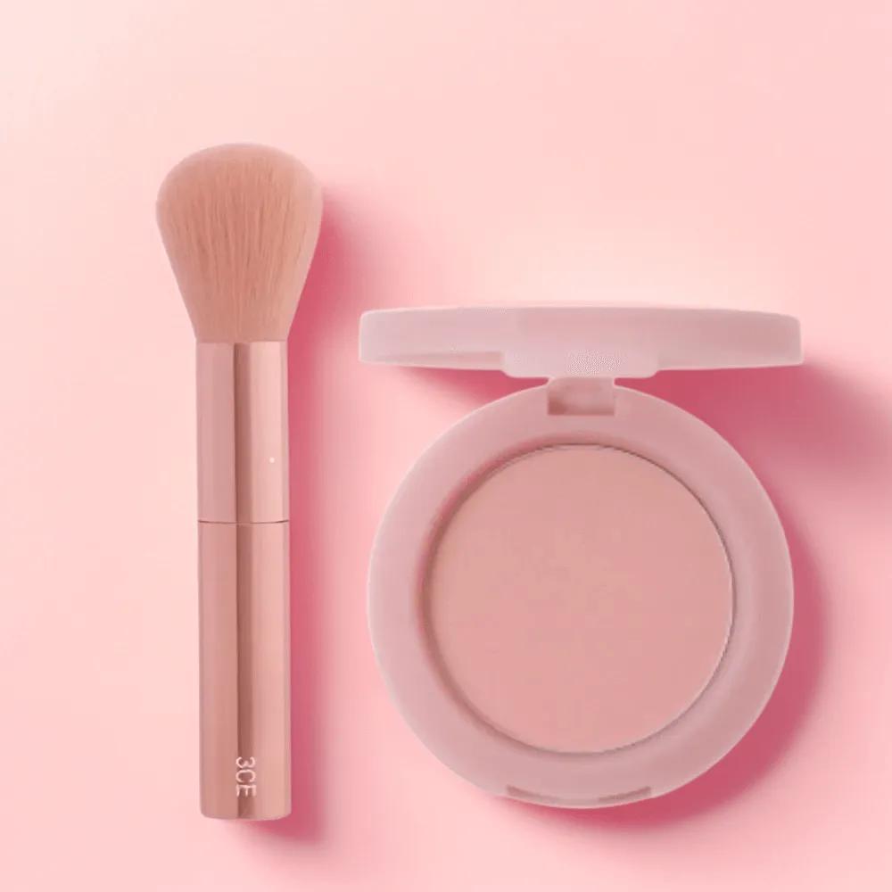 

3CE Face Blush Neutral Mozzi CITY MAUVE + Multi Brush CITY MAUVE x 5.5g x 1 piece