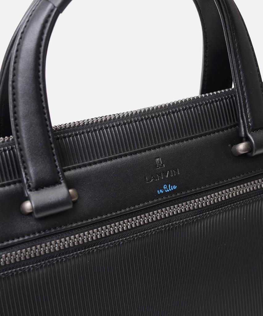 Lanvin en Bleu Bump Men's Black Business Bag