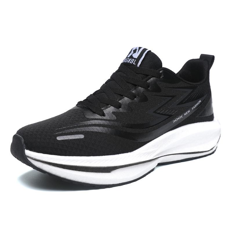 Outdoor-Laufschuhe 22 neue Jugend-Karbonplatten-Stoßdämpfung Sportschuhe atmungsaktiv weiche Sohle Freizeitschuhe