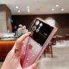 Luxury Love Logo Lens Film Glitter Electroplated Mobile Phone Case for Samsung S23 22 21 Ultra Plus S20 FE A54 53 52 A14 A23 Fall Protection Cases