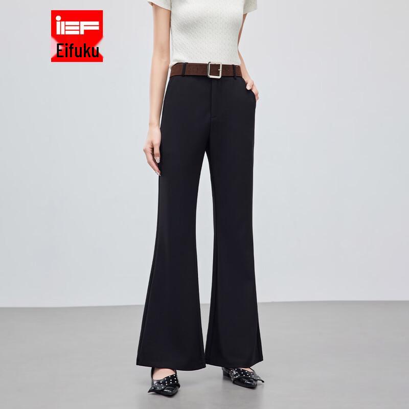 IEF Aiyifu 2026 Spring High-Waist Flared Pants L