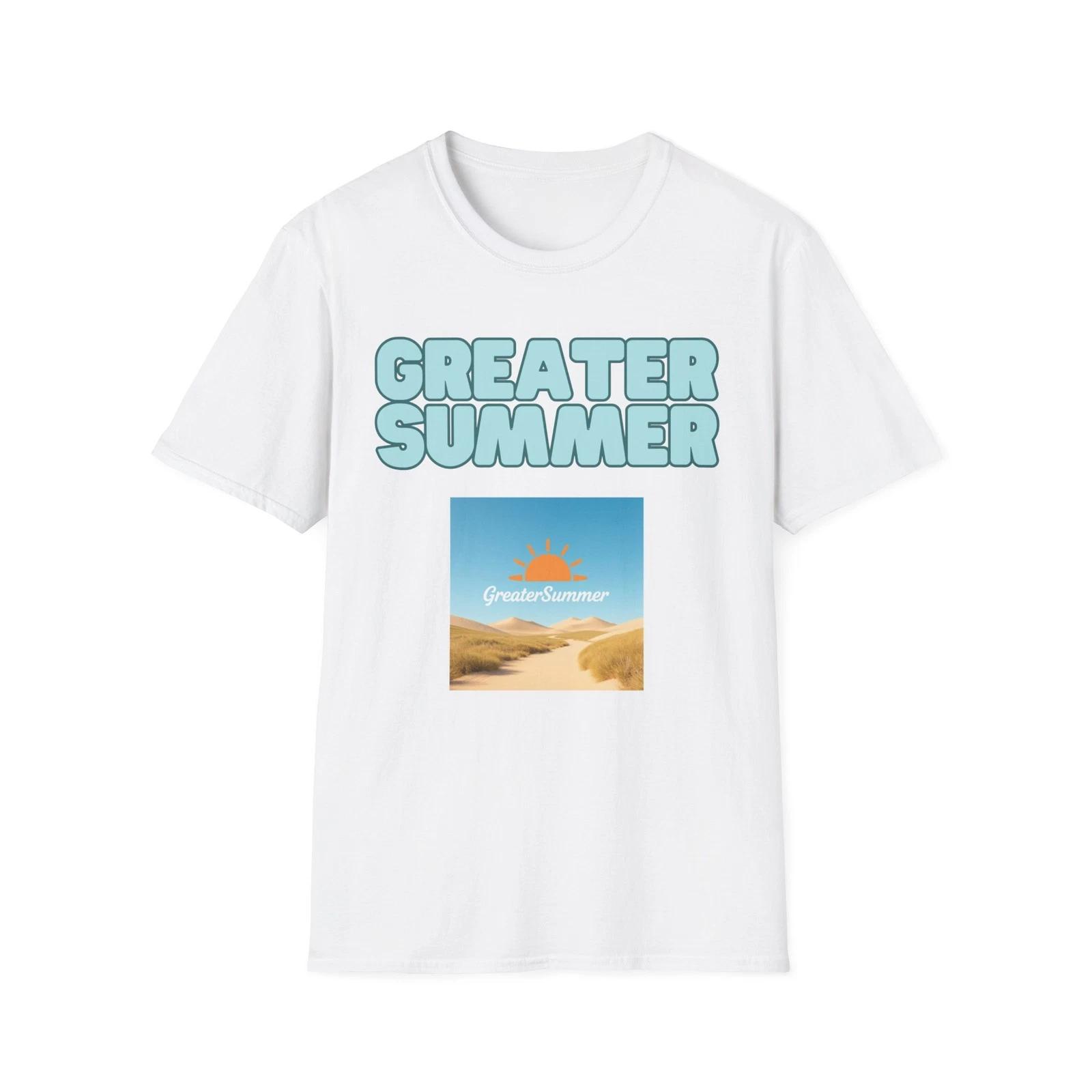 Greater Summer Unisex T-Shirt, Beach Apparel, Summer Vibes, Casual Wear, [...] 4XL