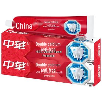 Zhonghua Double Calcium Anti-Cavity Toothpaste, 2-Pack