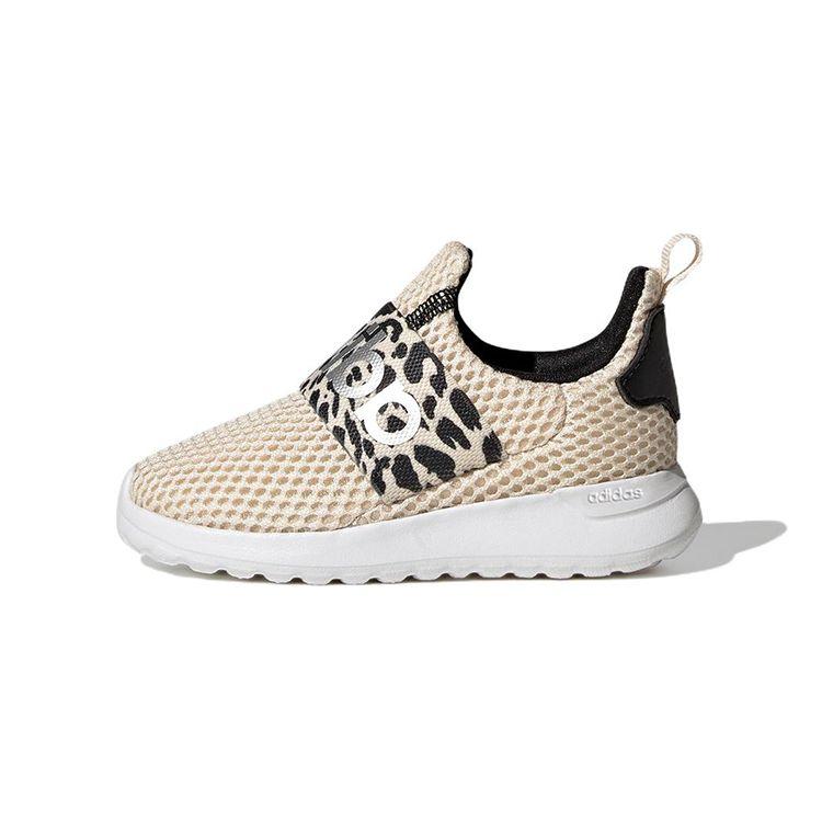 

Adidas Neo Lite Racer Adapt 4.0 Comfortable Casual Trendy Durable Low-Top Walking Shoes Baby Shoes Beige Black GV9117 26½