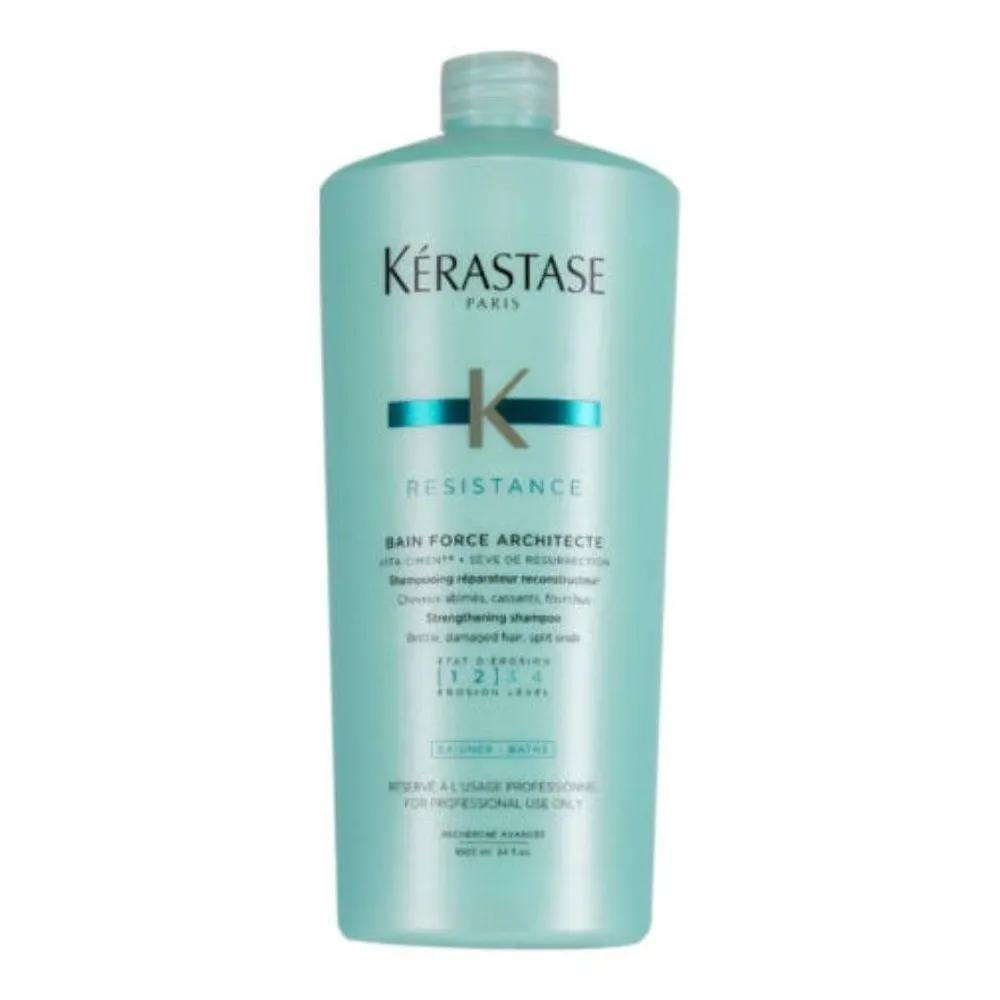 Resistance Anti-Force Architect 1000ml, Free Compatible Pump, Hair Nutrition for Damaged Hair