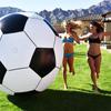 PVC Inflatable Colorful Lawn Football - Interactive Parent-Child Toy for Kindergarten